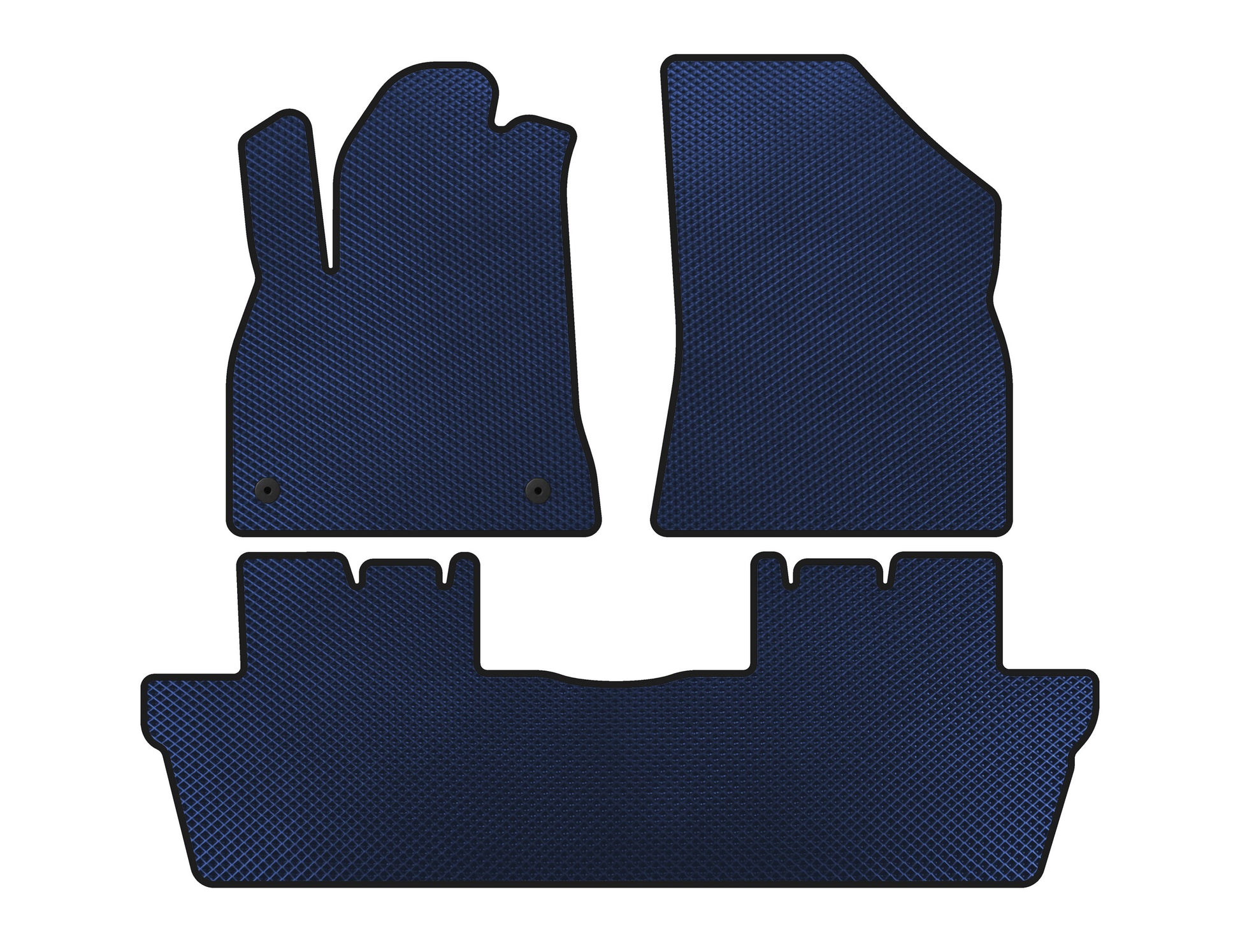 EVA Floor Mats (Blue) for Peugeot 5008 2009-2016 - image 1