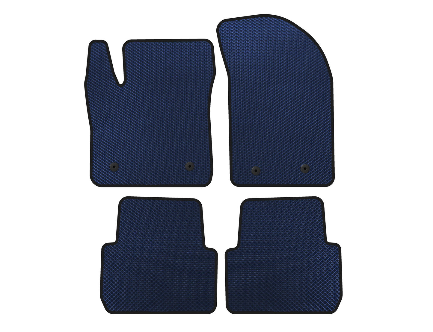 EVA Floor Mats (SD, Blue) for Chrysler 200 I 2010-2014 - image 1