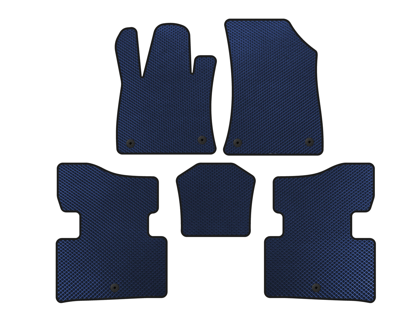 EVA Floor Mats (Blue) for Infiniti QX50 2018- - image 1