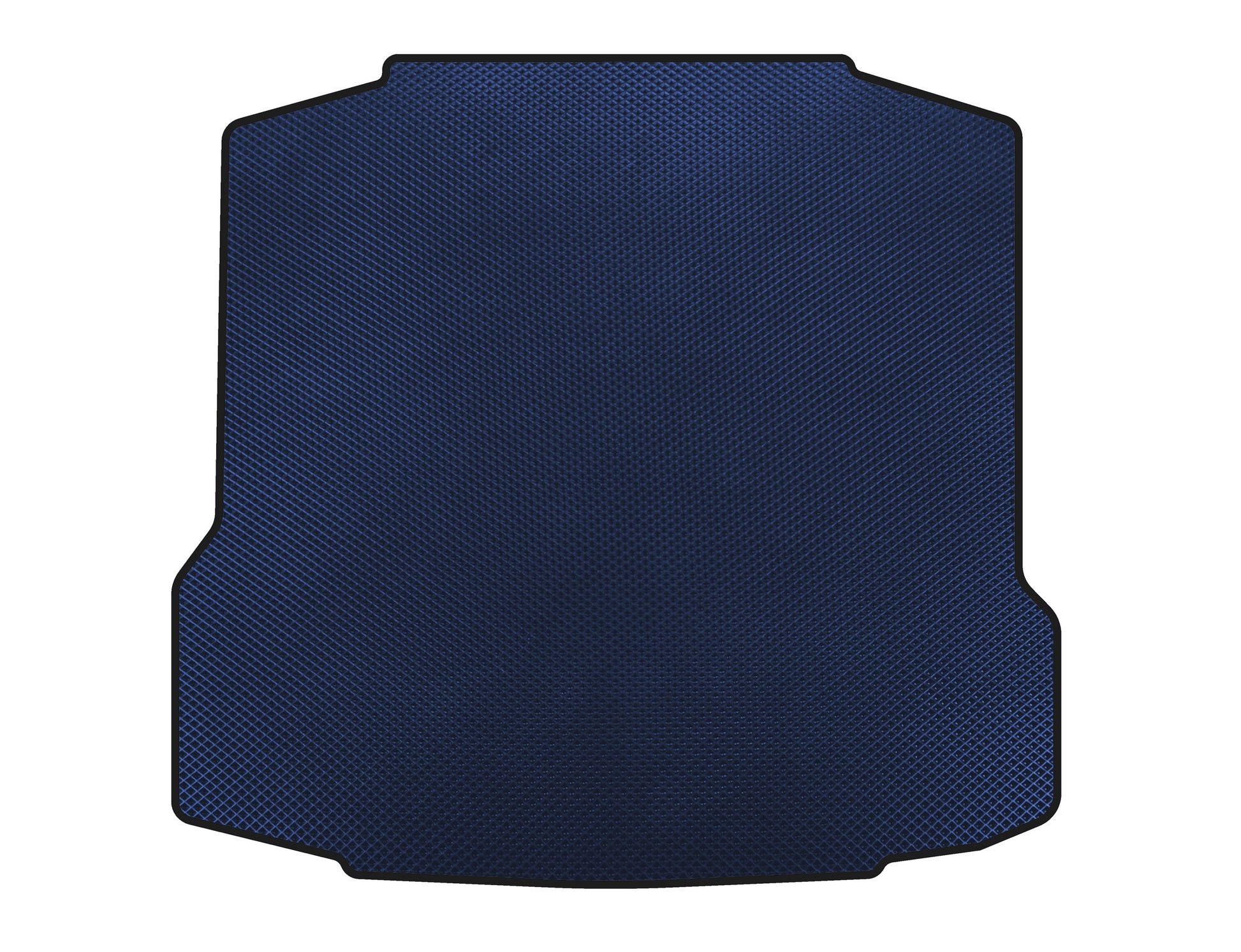 Trunk Mat (Liftback, Blue) for Skoda Rapid 2012-2019 - image 1