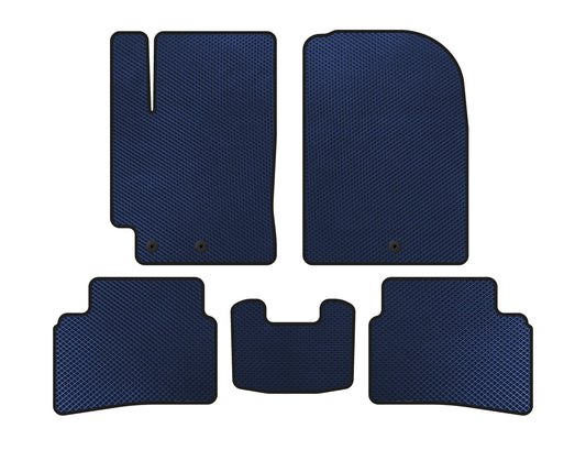 EVA Floor Mats (2019+, Blue) for Kia Stonic 2017- - image 1