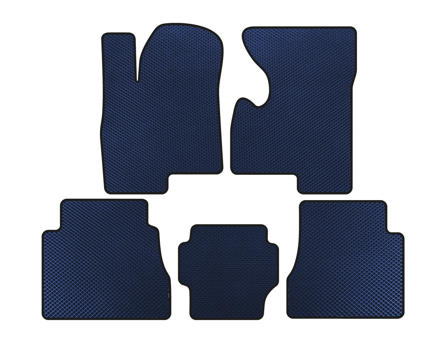 EVA Floor Mats (Blue) for Hummer H2 2002-2009 - image 1