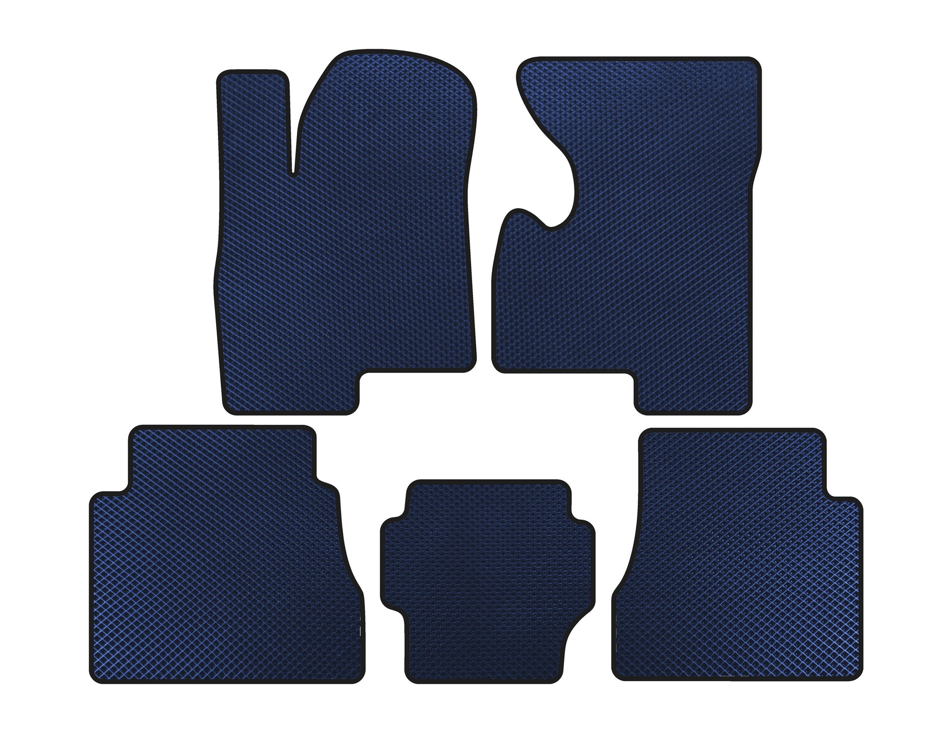 EVA Floor Mats (Blue) for Hummer H2 2002-2009 - image 1