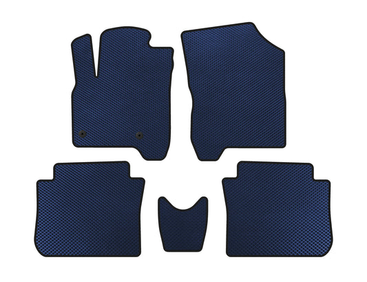EVA Floor Mats (Blue) for Citroen C-3 Picasso 2010-2017 - image 1