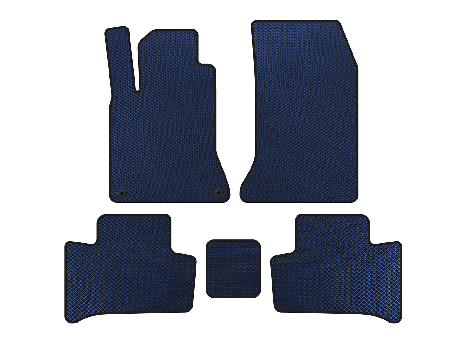 EVA Floor Mats (2015-2018, Blue) for Mercedes B-class W246 2011-2018 - image 1