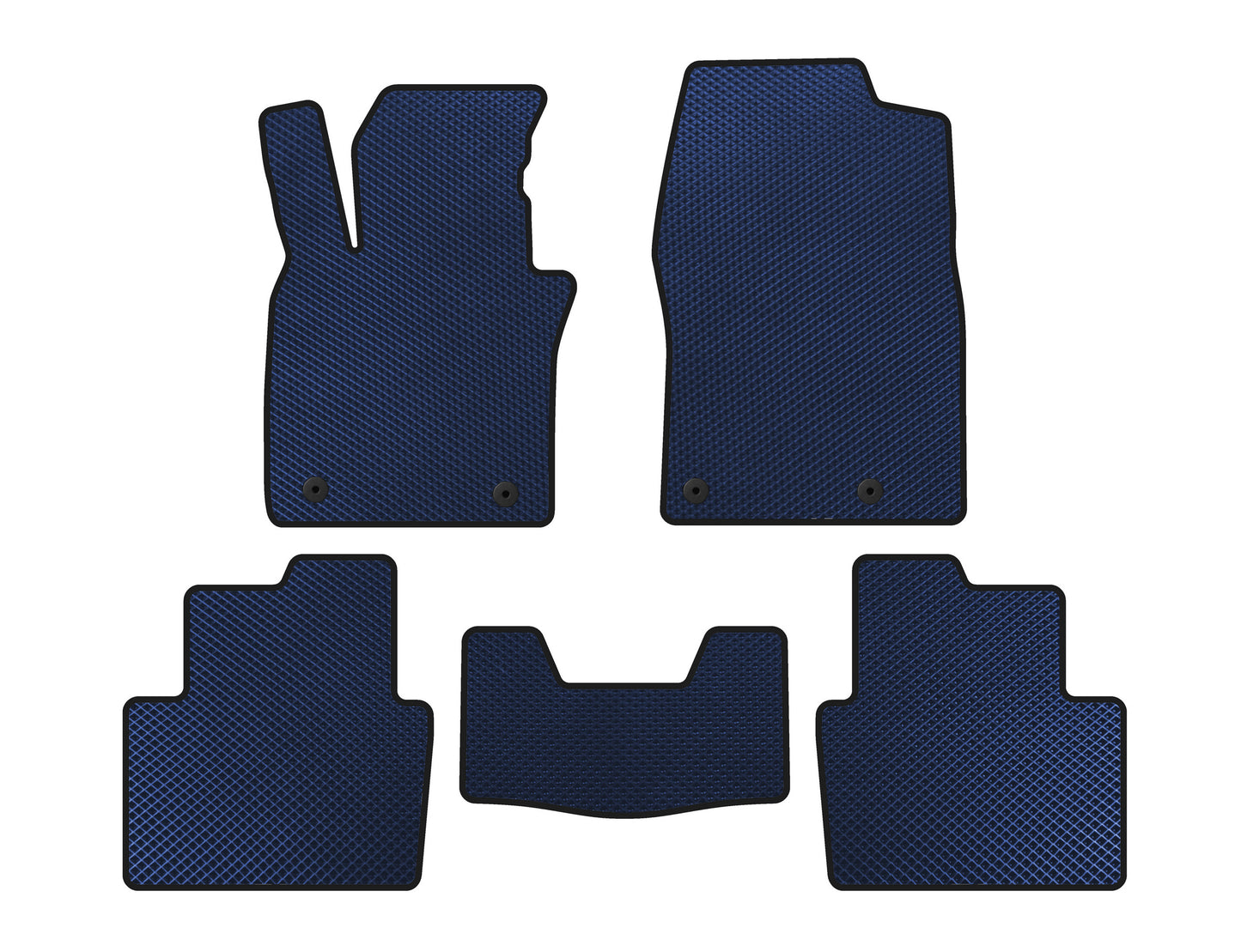 EVA Floor Mats (Blue) for Mazda CX-30 2019- - image 1