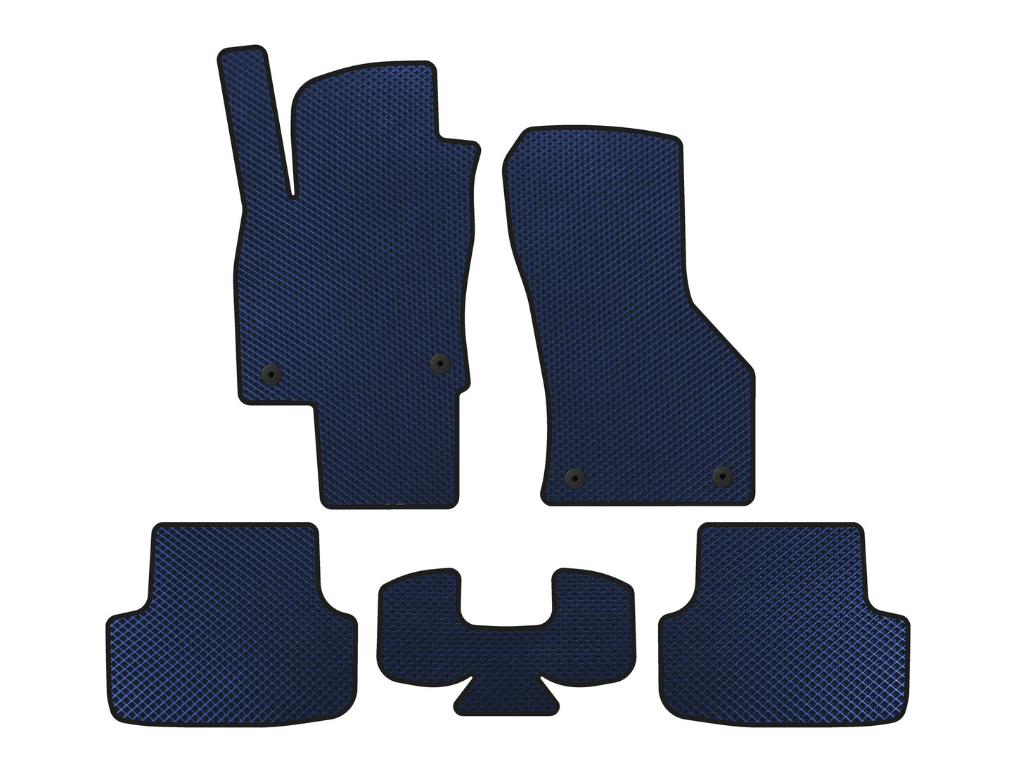 EVA Floor Mats (Blue) for Seat Leon 2013-2020 - image 1