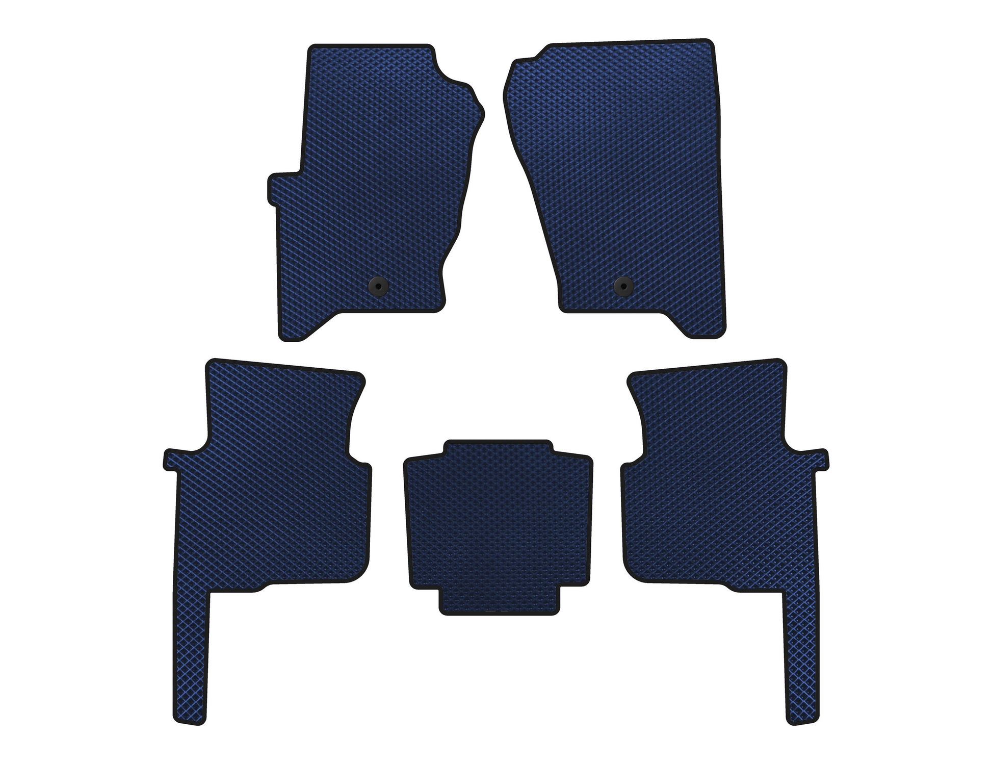 EVA Floor Mats (Blue) for Land Rover Discovery III 2004-2009 - image 1
