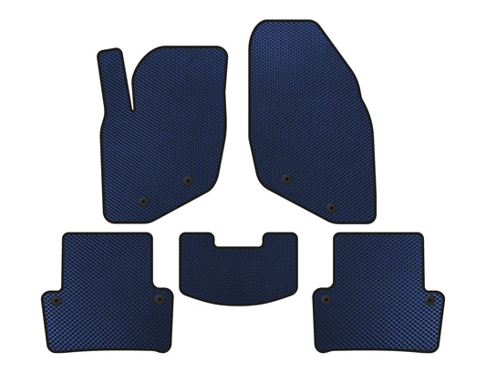 EVA Floor Mats (Blue) for Volvo XC70 2000-2007 - image 1