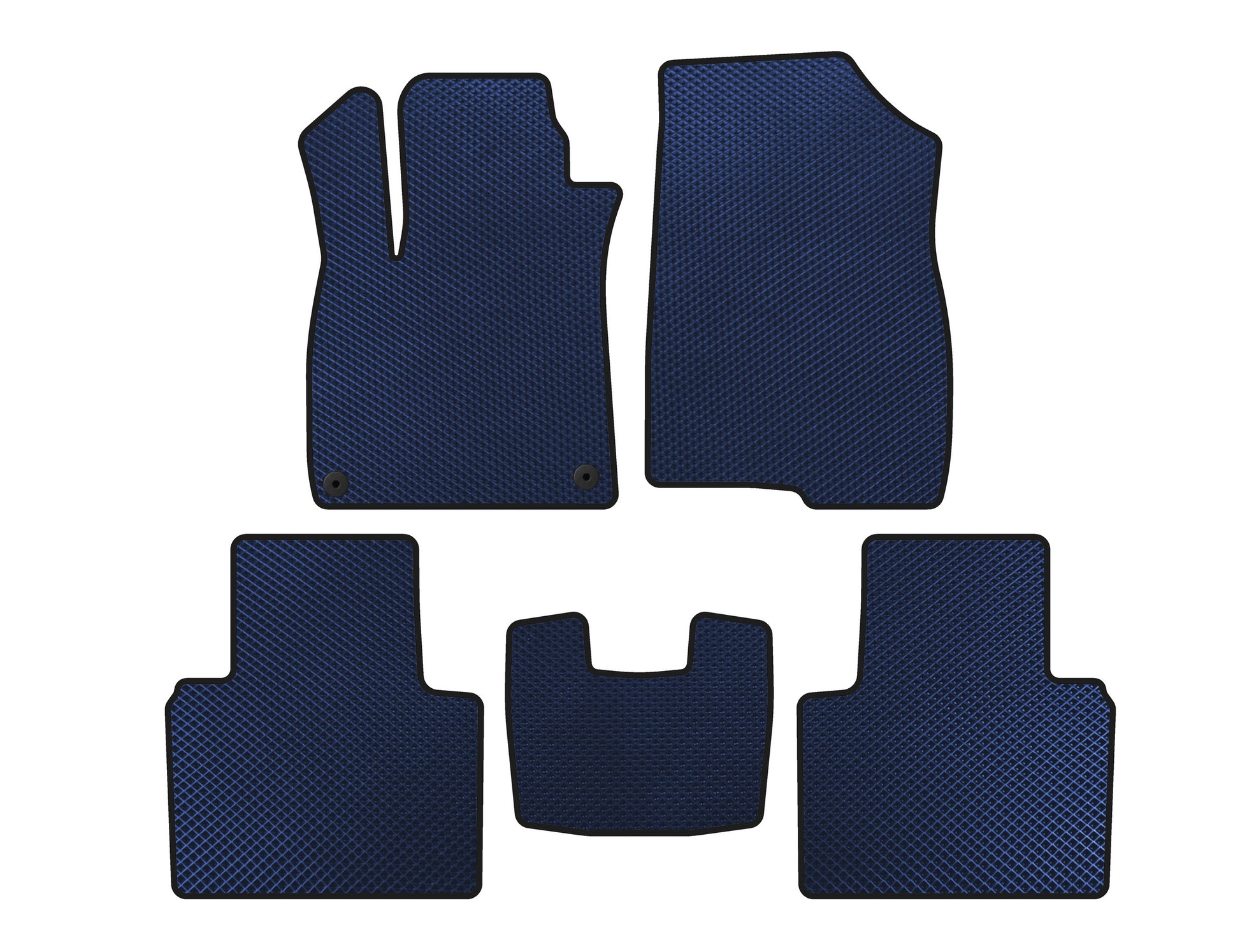 EVA Floor Mats (SD, Blue) for Honda Accord X 2017-2022 - image 1