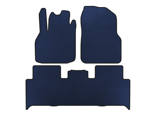 EVA Floor Mats (2 Rows, Blue) for Renault Scenic/Grand 2003-2009 - image 1