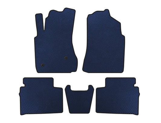 EVA Floor Mats (Blue) for FAW Besturn X80 2013-2020 - image 1