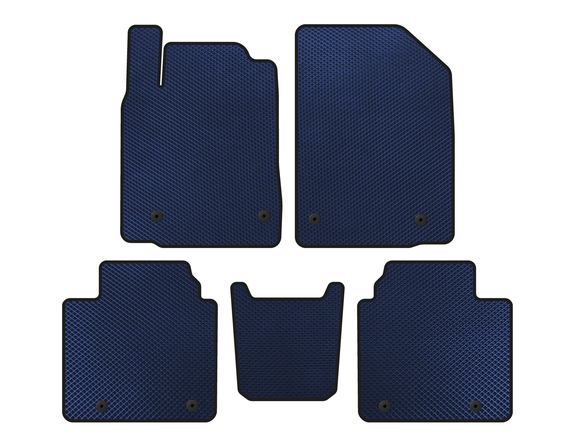 EVA Floor Mats (Blue) for Lexus ES 2006-2011 - image 1