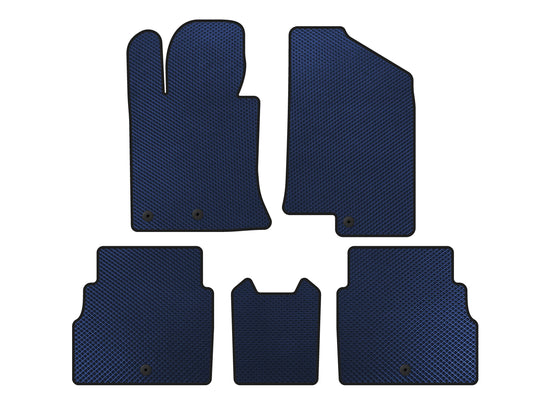 EVA Floor Mats V2 (Blue) for Hyundai Sonata YF 2010-2014 - image 1