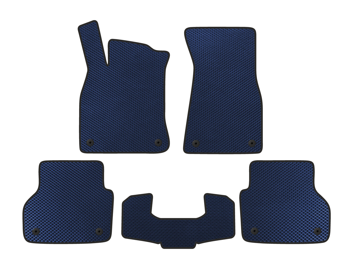EVA Floor Mats V1 (Blue) for Audi A6 C8 2018–2025 - image 1