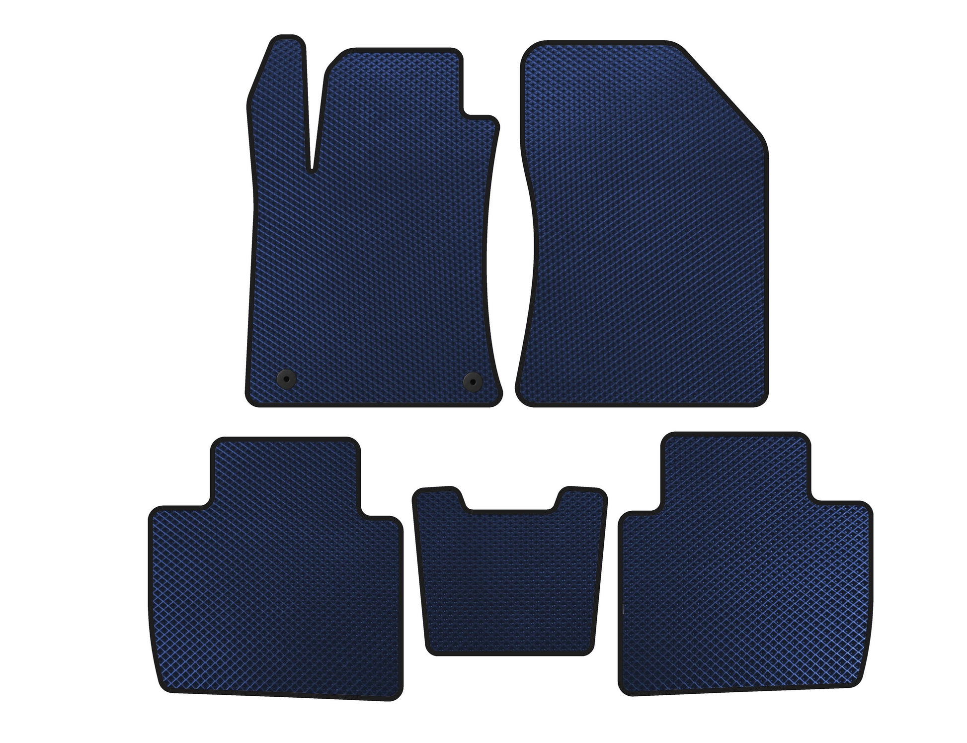 EVA Floor Mats (LB, Blue) for Peugeot 508 2018- - image 1