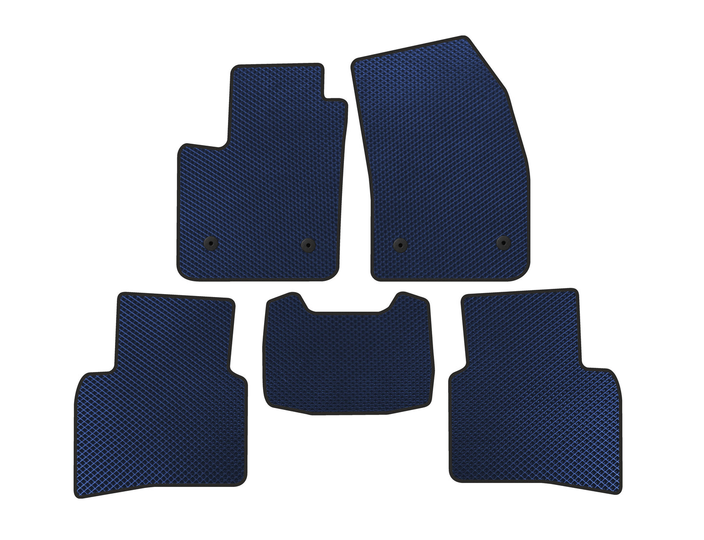 EVA Floor Mats (Blue) for Cadillac XT4 2018- - image 1