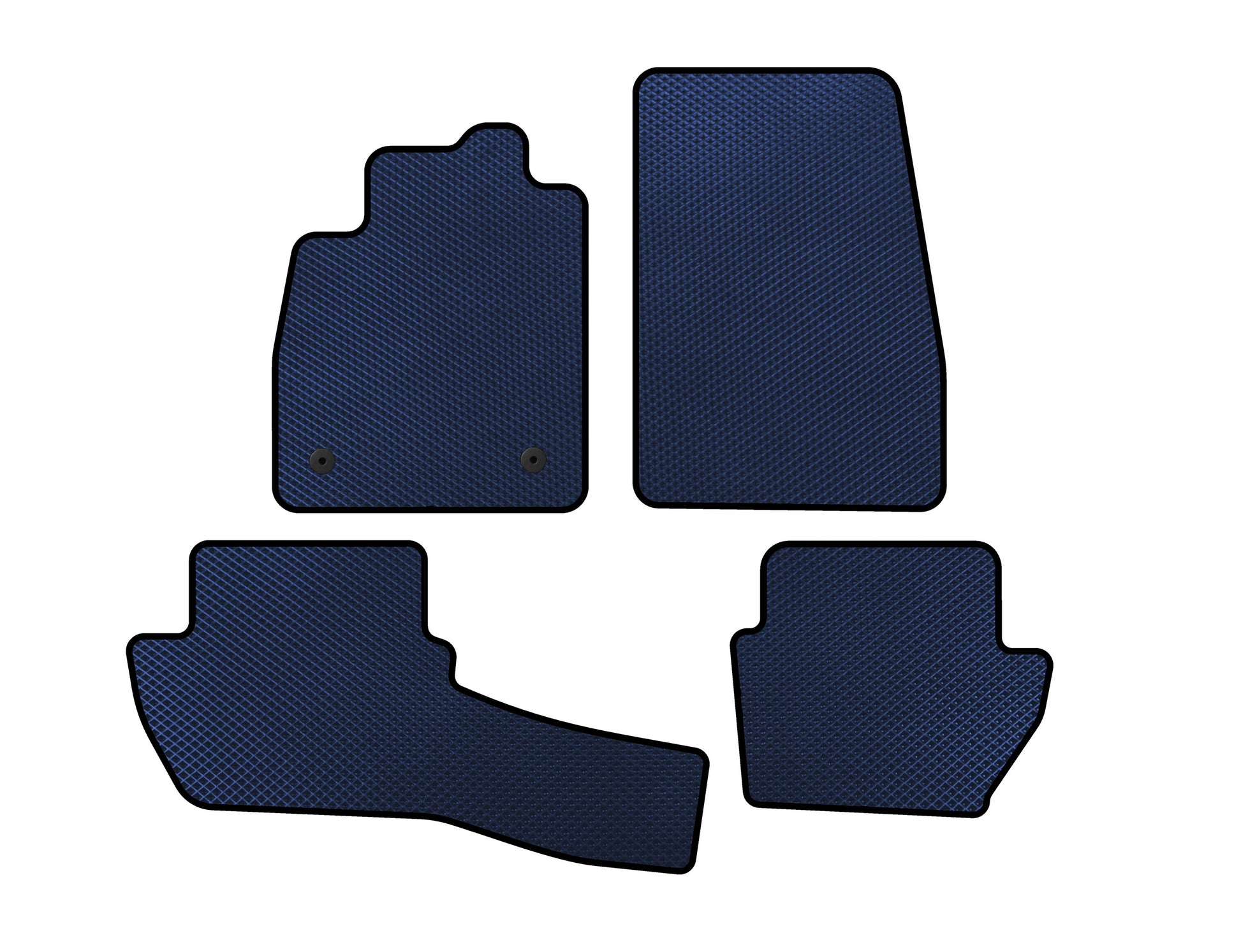 EVA Floor Mats (Blue) for Ford Fiesta 2017- - image 1