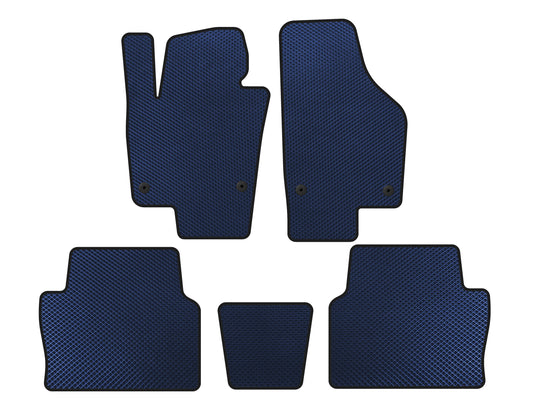 EVA Floor Mats (2 Rows, Blue) for Seat Alhambra 2010- - image 1