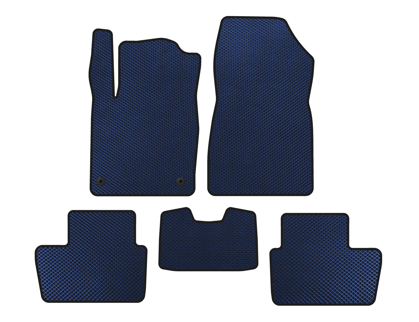 EVA Floor Mats (Blue) for Nissan Juke 2020- - image 1
