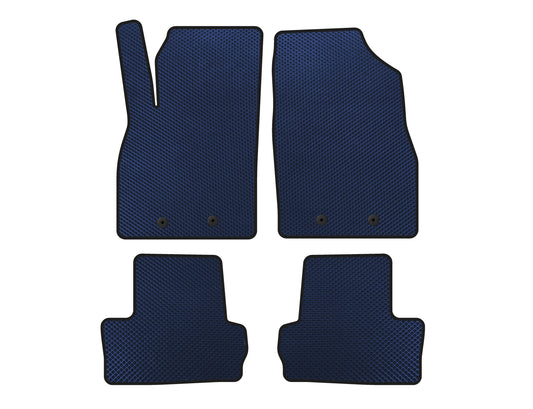 EVA Floor Mats (LB, Hybrid, Blue) for Opel Ampera 2011-2016 - image 1