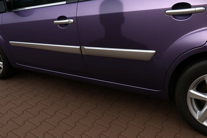 Door Mouldings Stainless Steel (4 pcs) for Ford Fiesta 2002-2008 - image 1