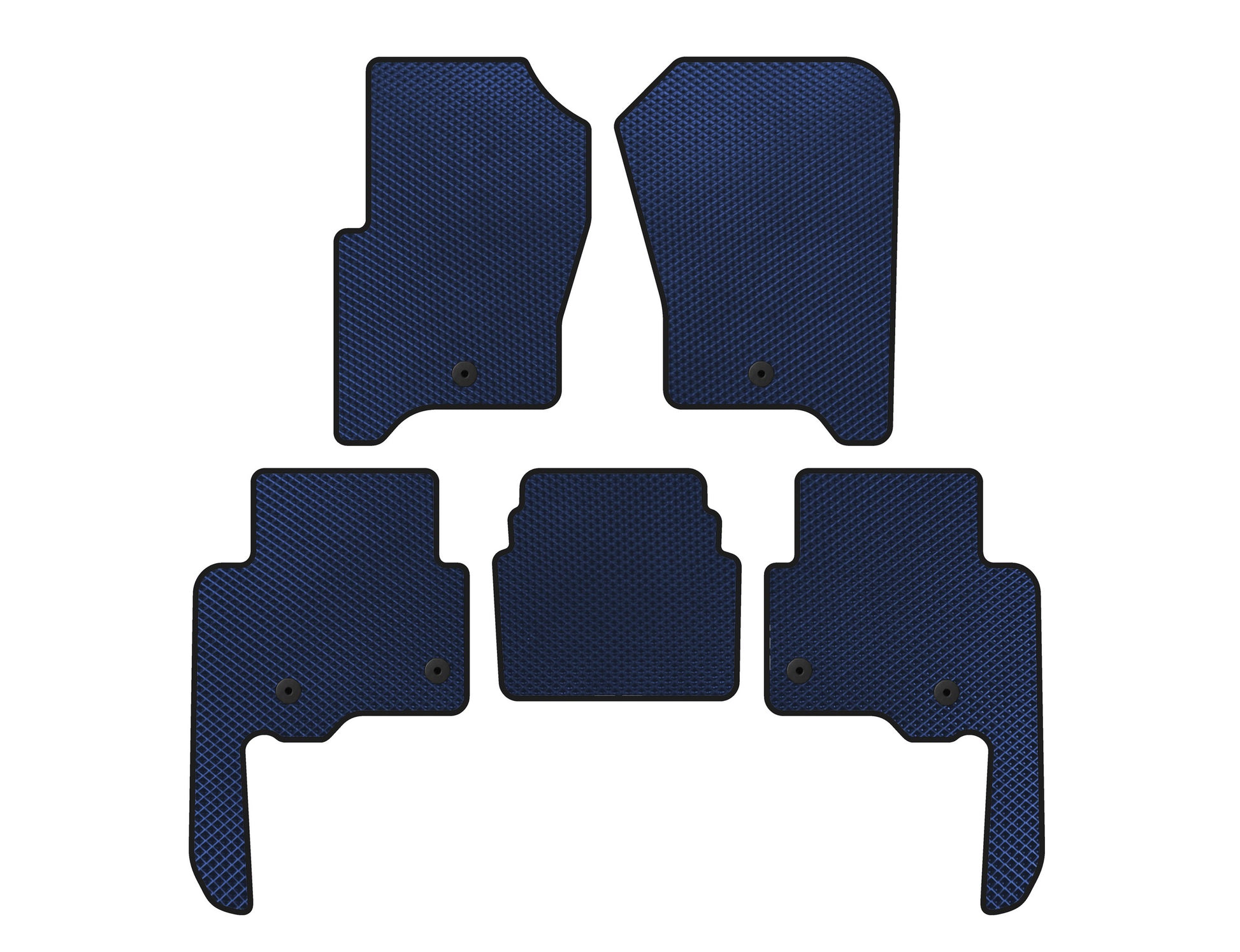 EVA Floor Mats (Blue) for Land Rover Discovery IV 2009-2017 - image 1