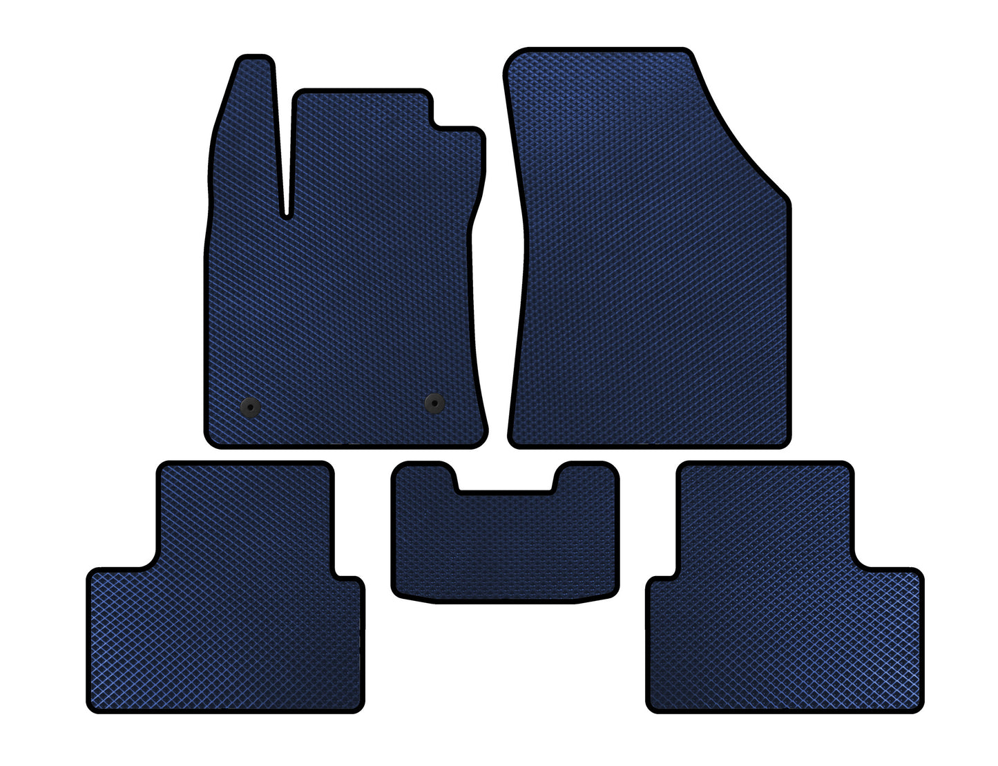 EVA Floor Mats (SD, Blue) for Renault Megane IV 2016-2025 - image 1