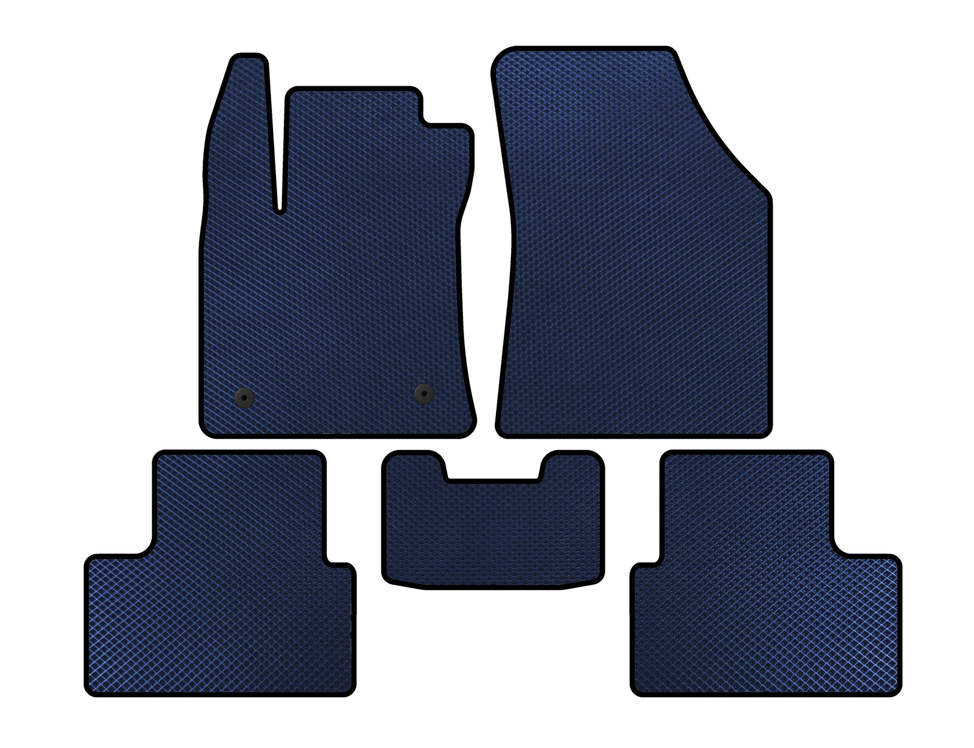 EVA Floor Mats (SD, Blue) for Renault Megane IV 2016-2025 - image 1