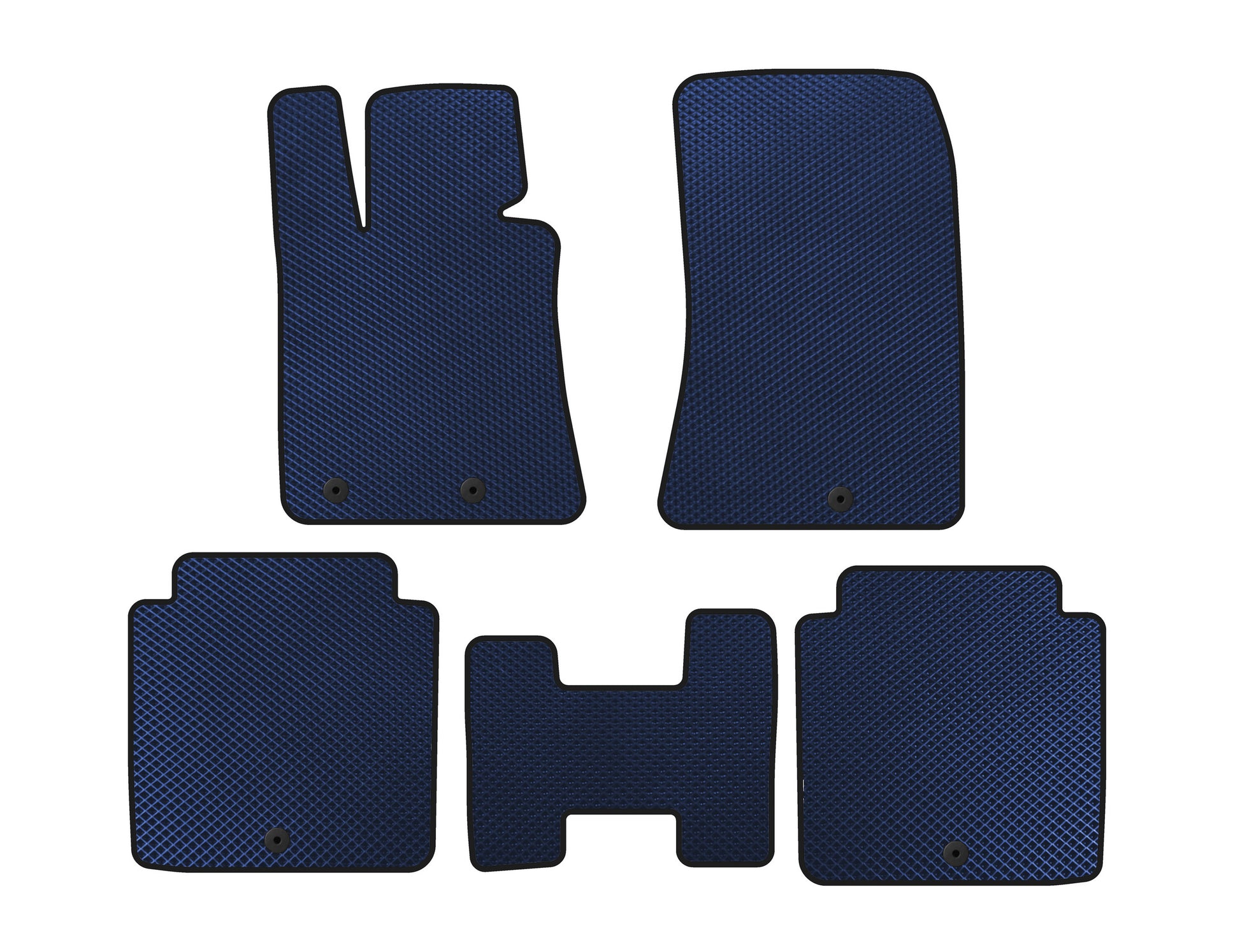 EVA Floor Mats (Blue) for Hyundai Equus 2009-2016 - image 1