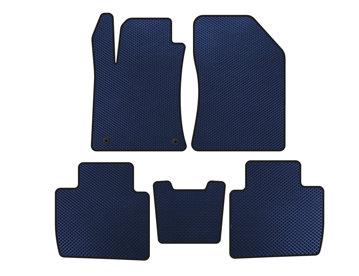 EVA Floor Mats (LB, Blue) for Peugeot 508 2018- - image 1