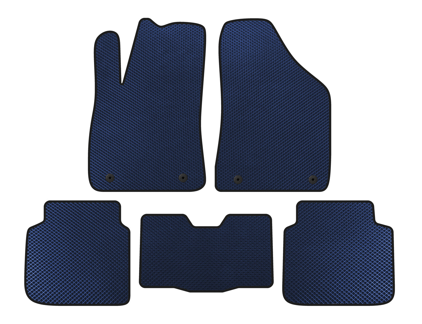 EVA Floor Mats (Blue) for MG 350 2010-2016 - image 1