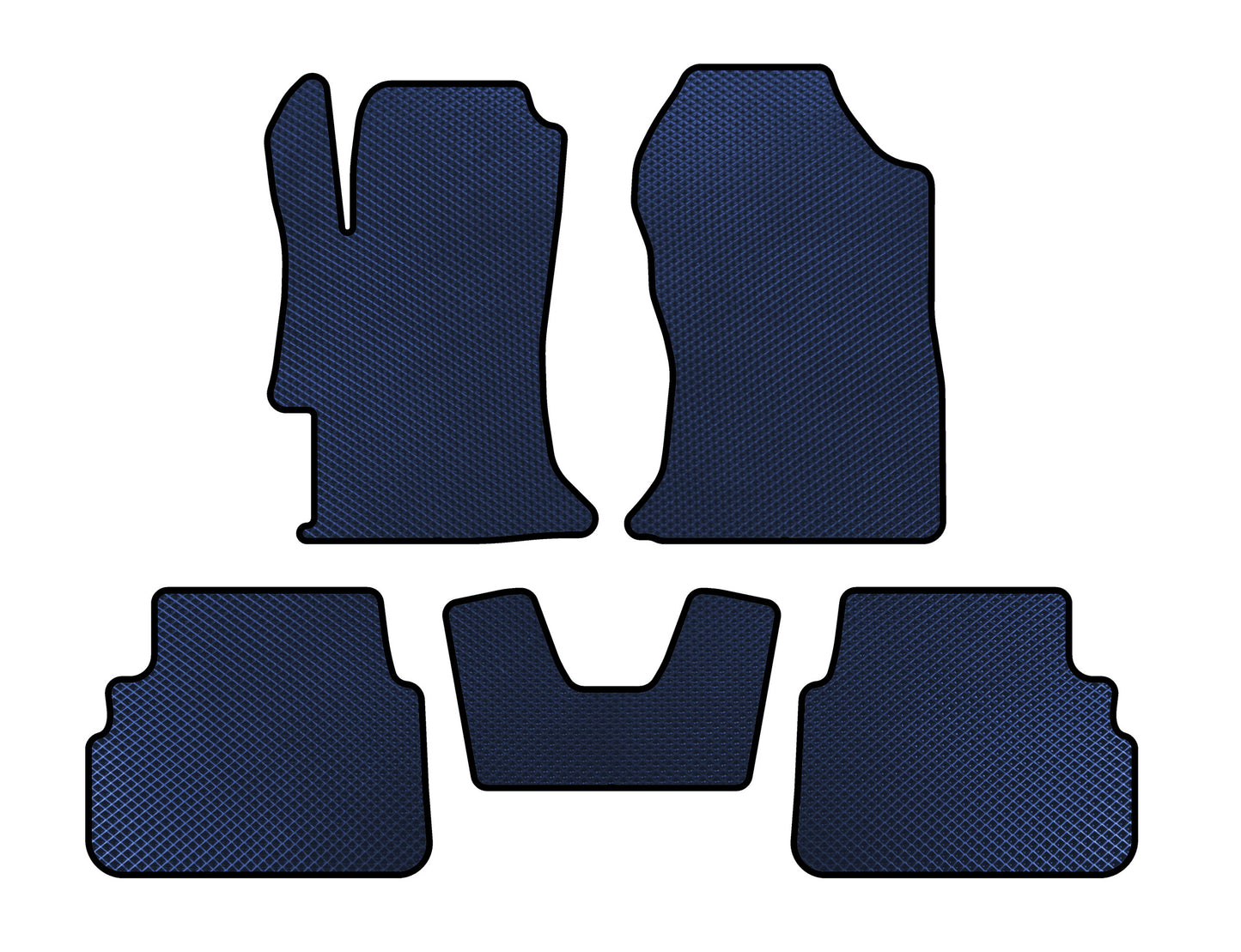 EVA Floor Mats V1 (Blue) for Subaru XV 2017-2023 - image 1