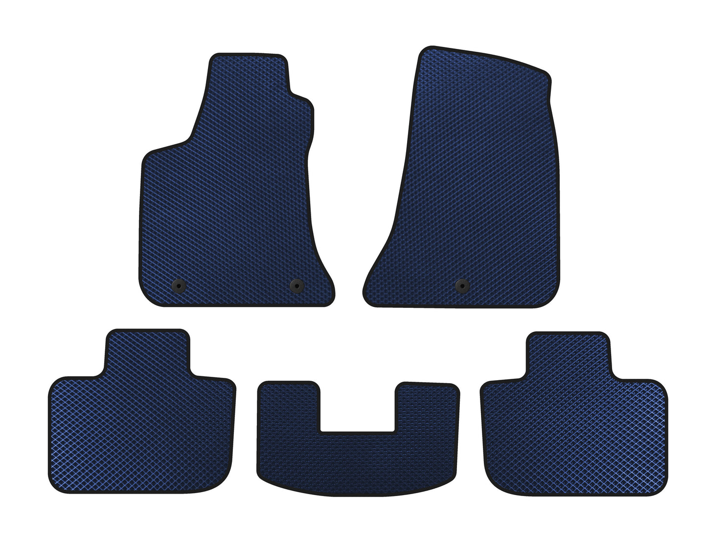 EVA Floor Mats (Blue) for Chrysler C300 2011-2023 - image 1