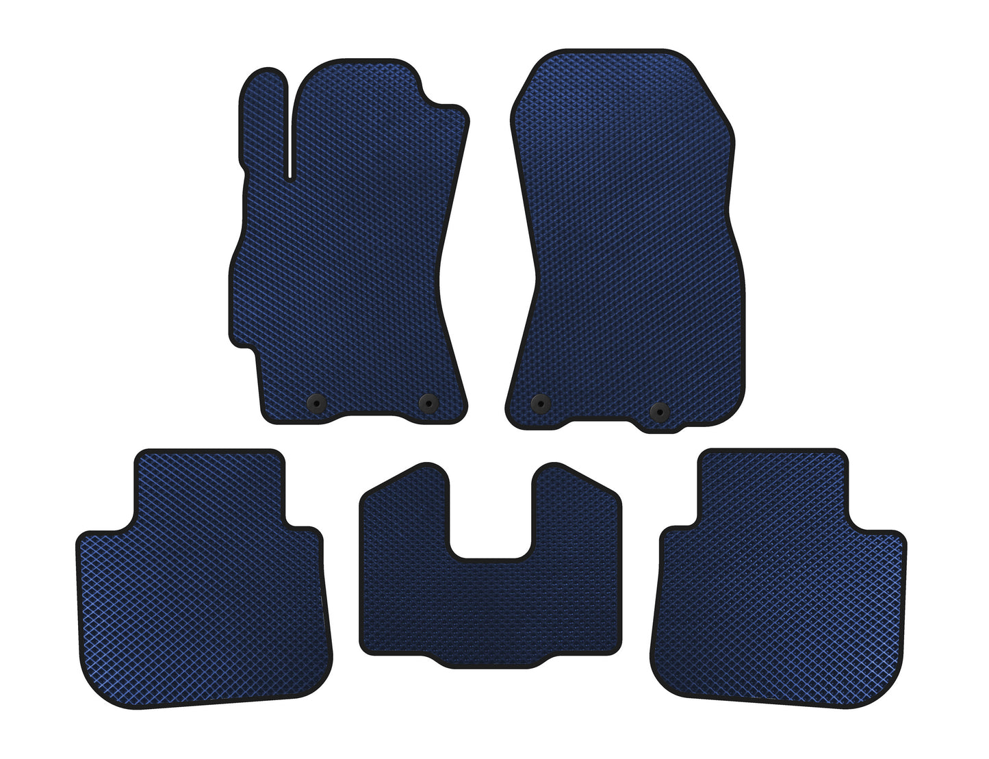 EVA Floor Mats (Blue) for Subaru Outback 2009-2014 - image 1