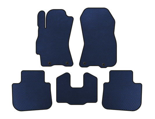 EVA Floor Mats (Blue) for Subaru Outback 2009-2014 - image 1