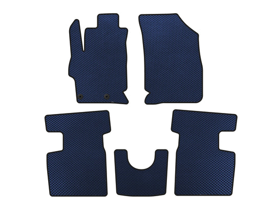 EVA Floor Mats (2017+, SD, Blue) for Peugeot 301 2012- - image 1