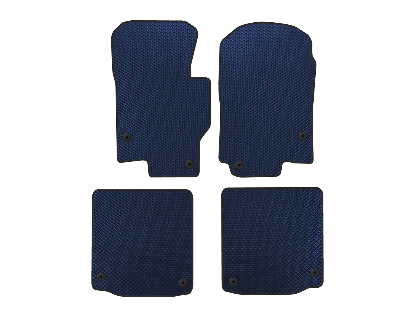 EVA Floor Mats (For GLS600 Maybach, Blue) for Mercedes GLS X167 2019- - image 1