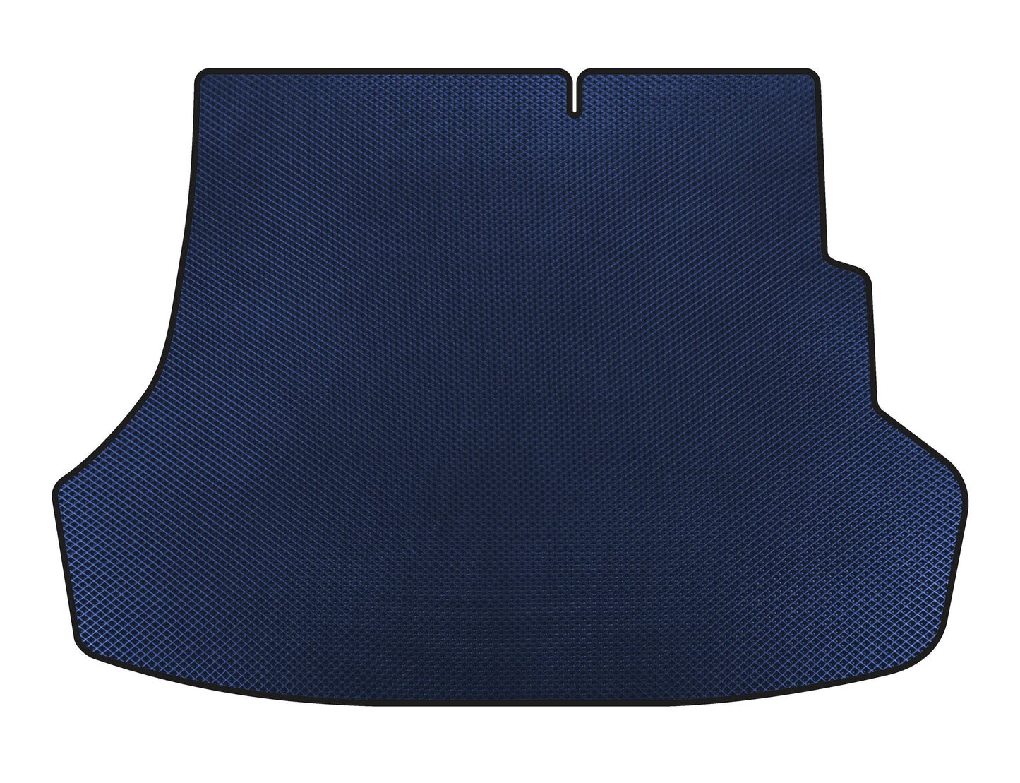 Trunk mat (2010-2017, SD, Blue) for Hyundai Accent 2011-2017 - image 1