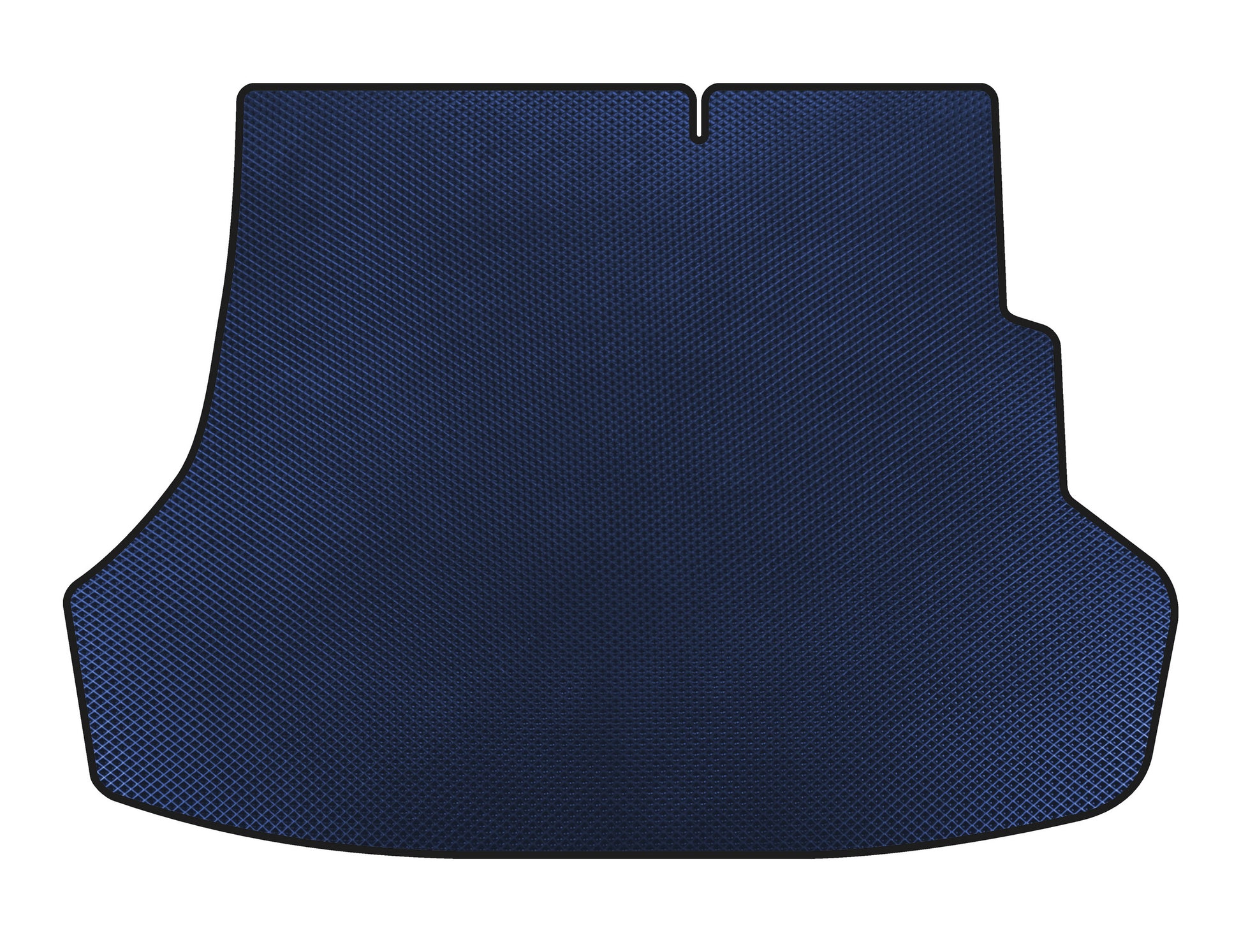 Trunk mat (2010-2017, SD, Blue) for Hyundai Accent 2011-2017 - image 1