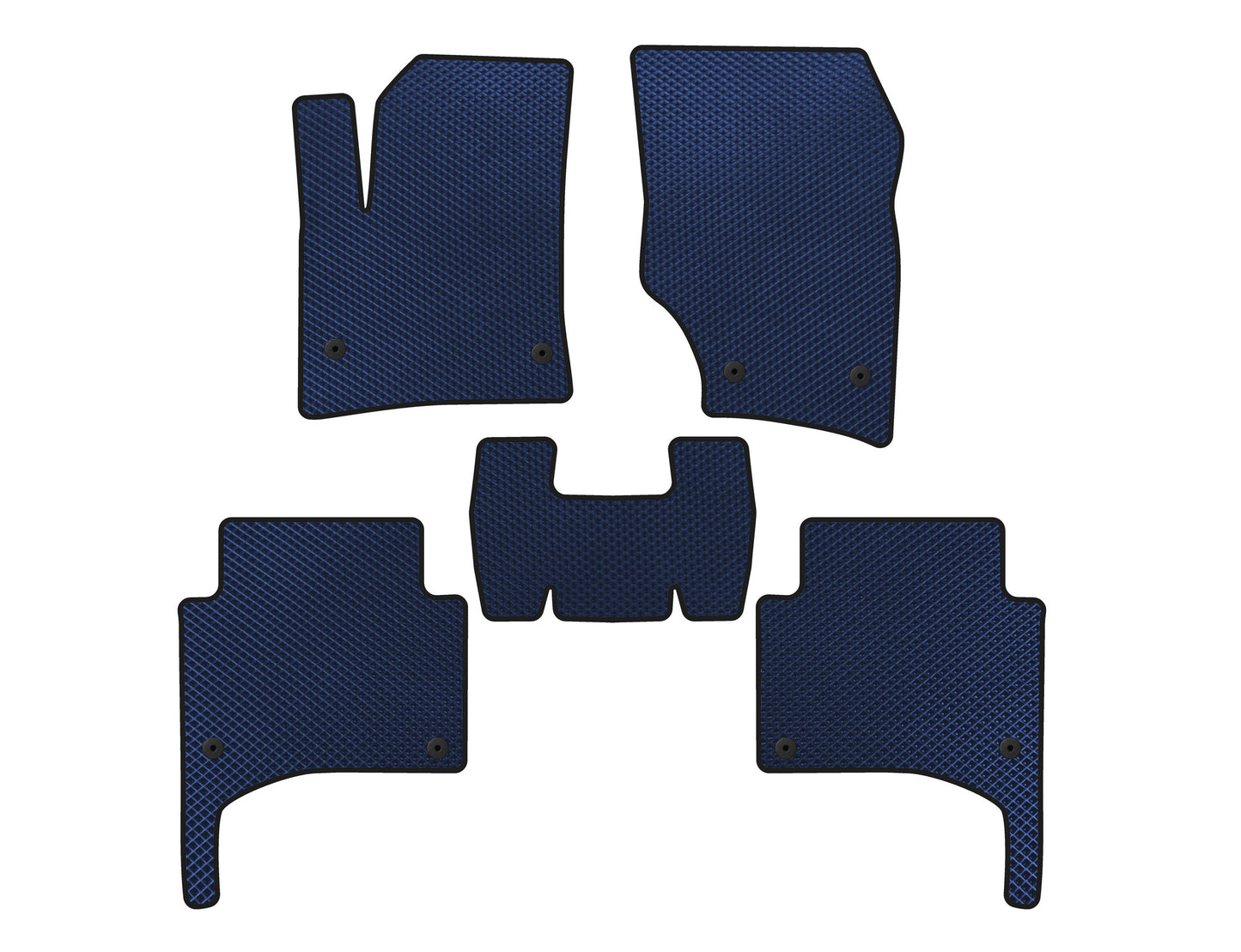 EVA Floor Mats (Blue) for Porsche Cayenne 2003-2010 - image 1