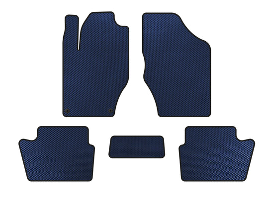 EVA mats (HB, Before restyling, Blue) for Citroen DS-4 - image 1