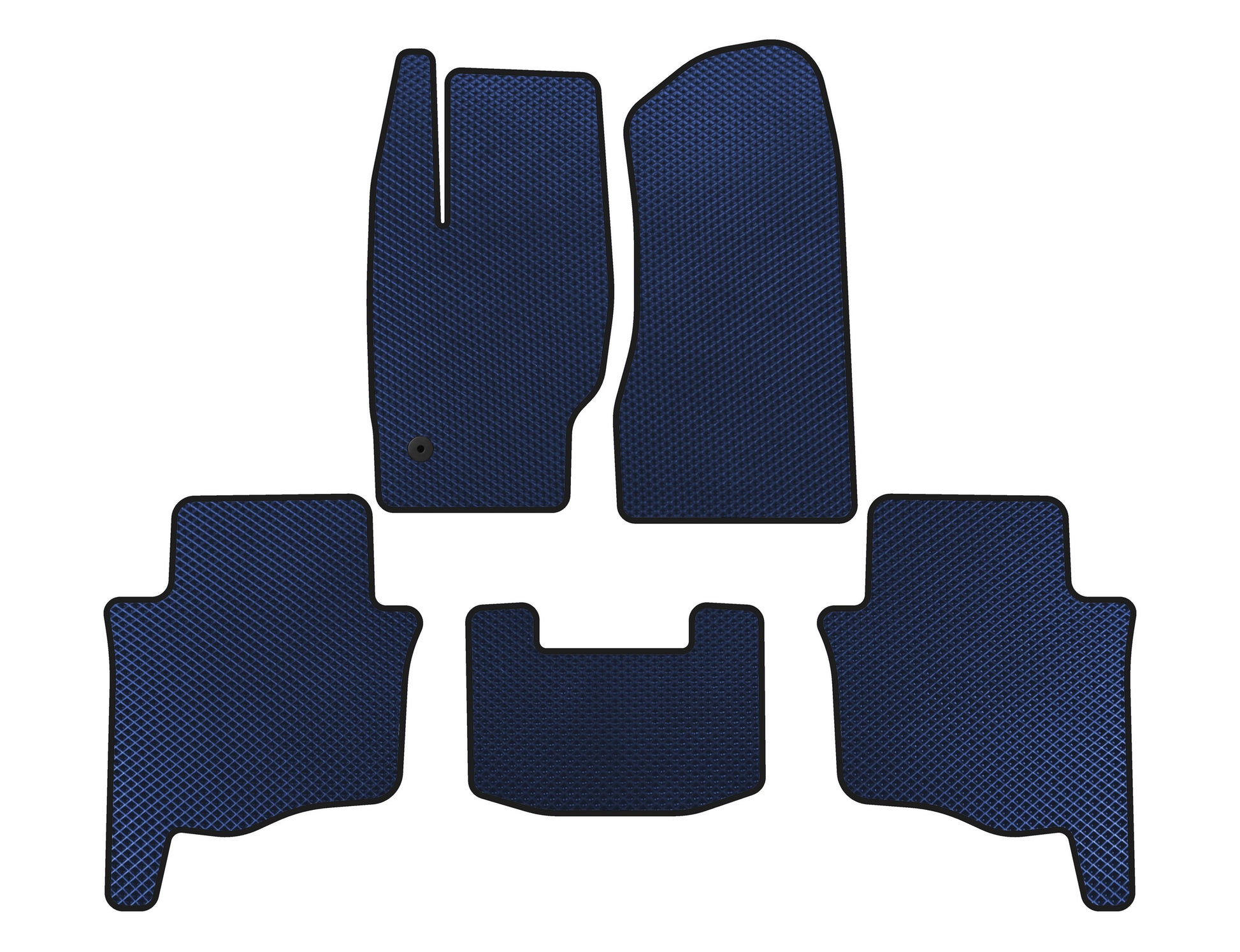 EVA Floor Mats (Blue) for Jeep Grand Cherokee WK 2004-2010 - image 1
