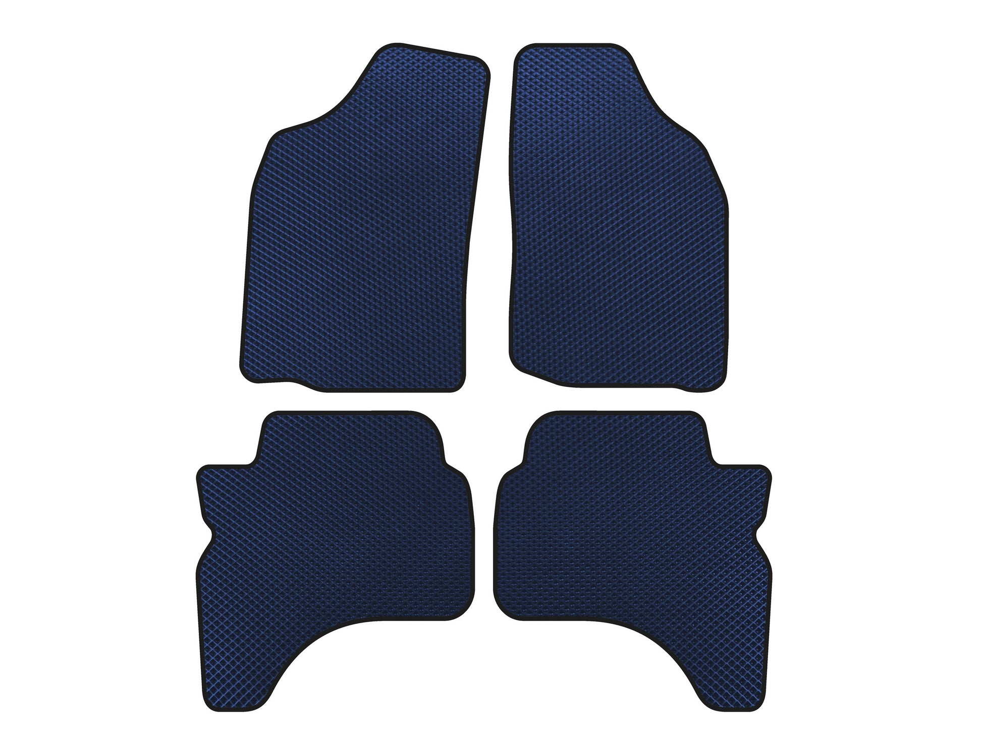 EVA Floor Mats (Blue) for Mitsubishi L200 1996-2006 - image 1