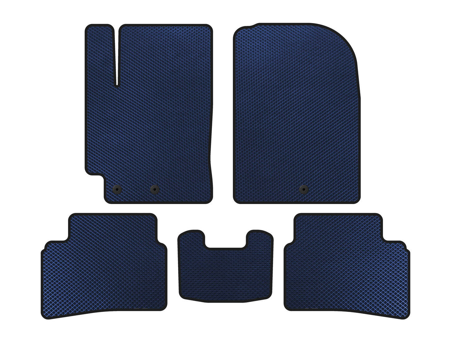 EVA Floor Mats (2019+, Blue) for Kia Stonic 2017- - image 1