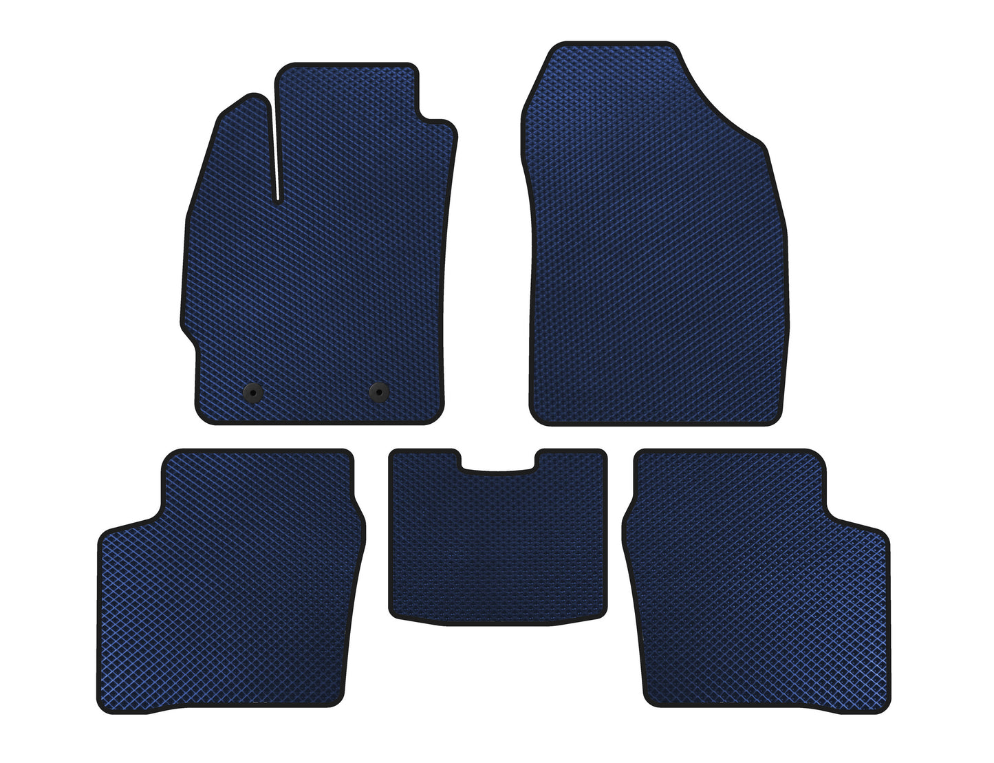 EVA Floor Mats (LB, Blue) for Toyota Prius 2003-2009 - image 1