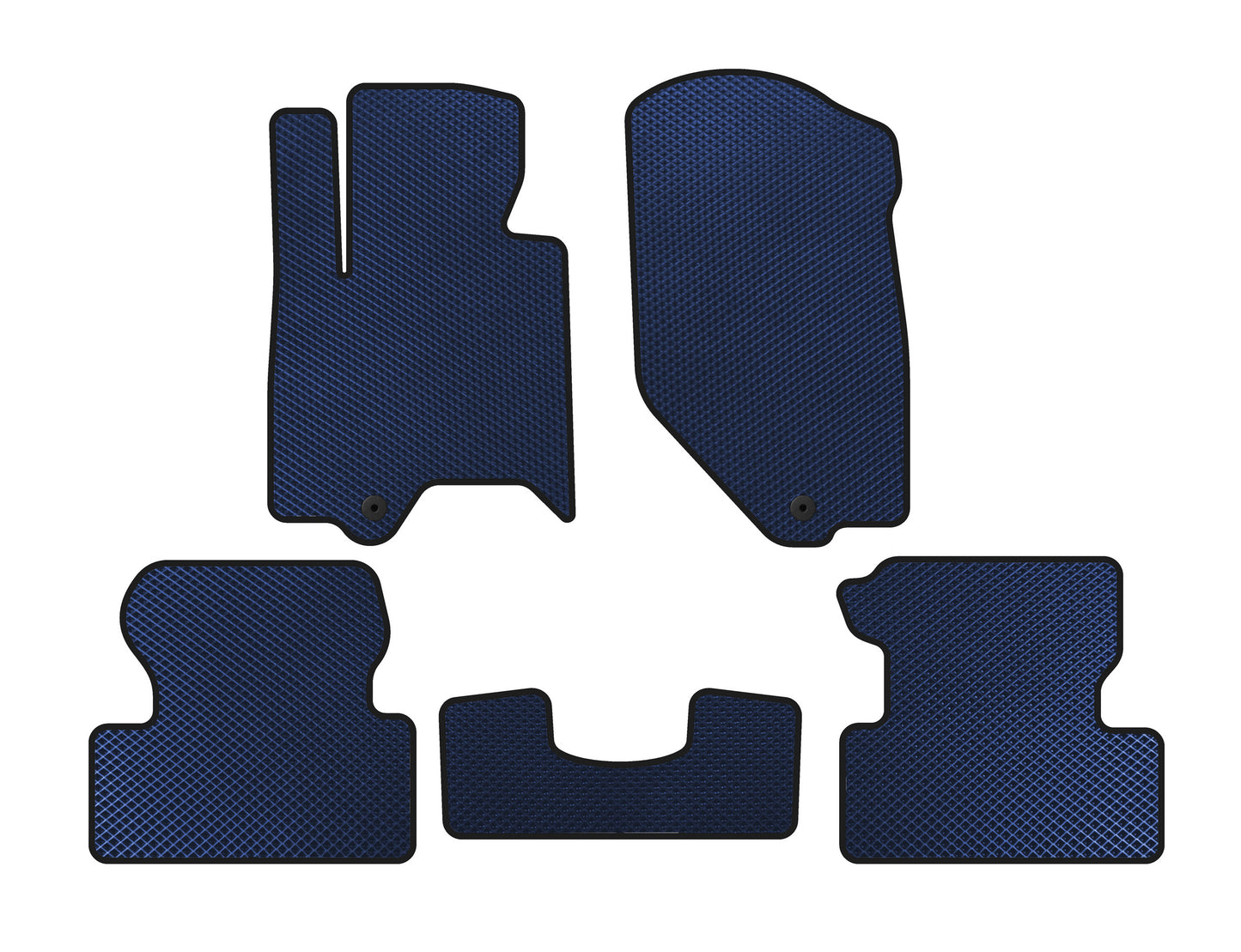 EVA Floor Mats (Blue) for Infiniti QX50 2007-2013 - image 1