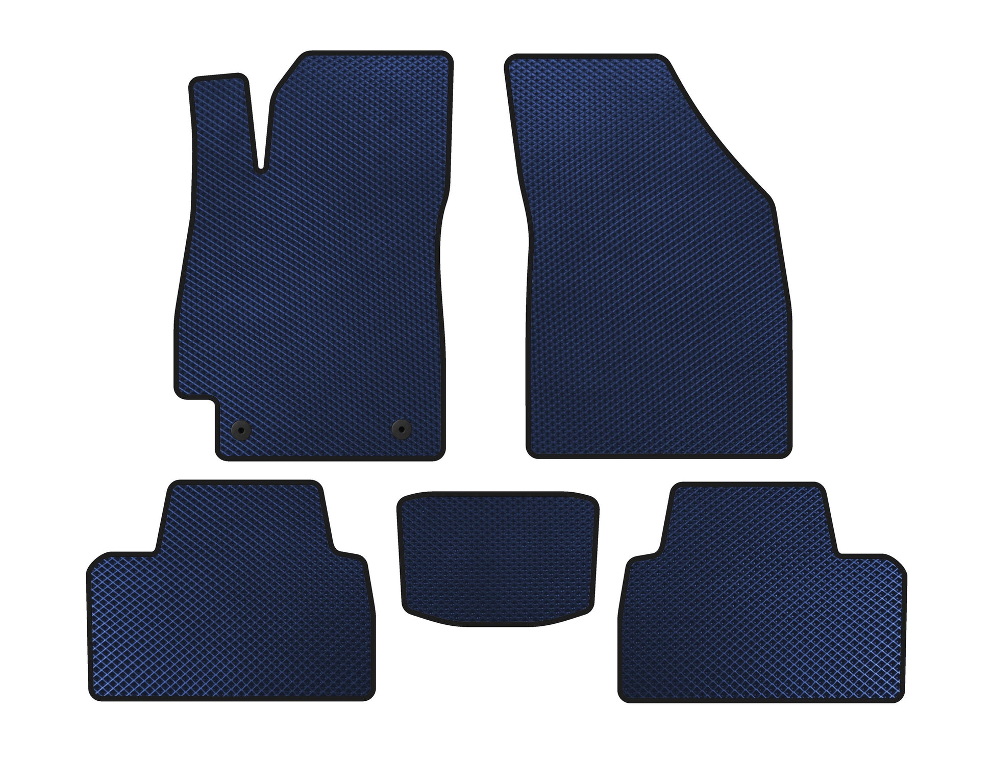 EVA Floor Mats (SD, Blue) for Daewoo Nubira 1997-1999 - image 1