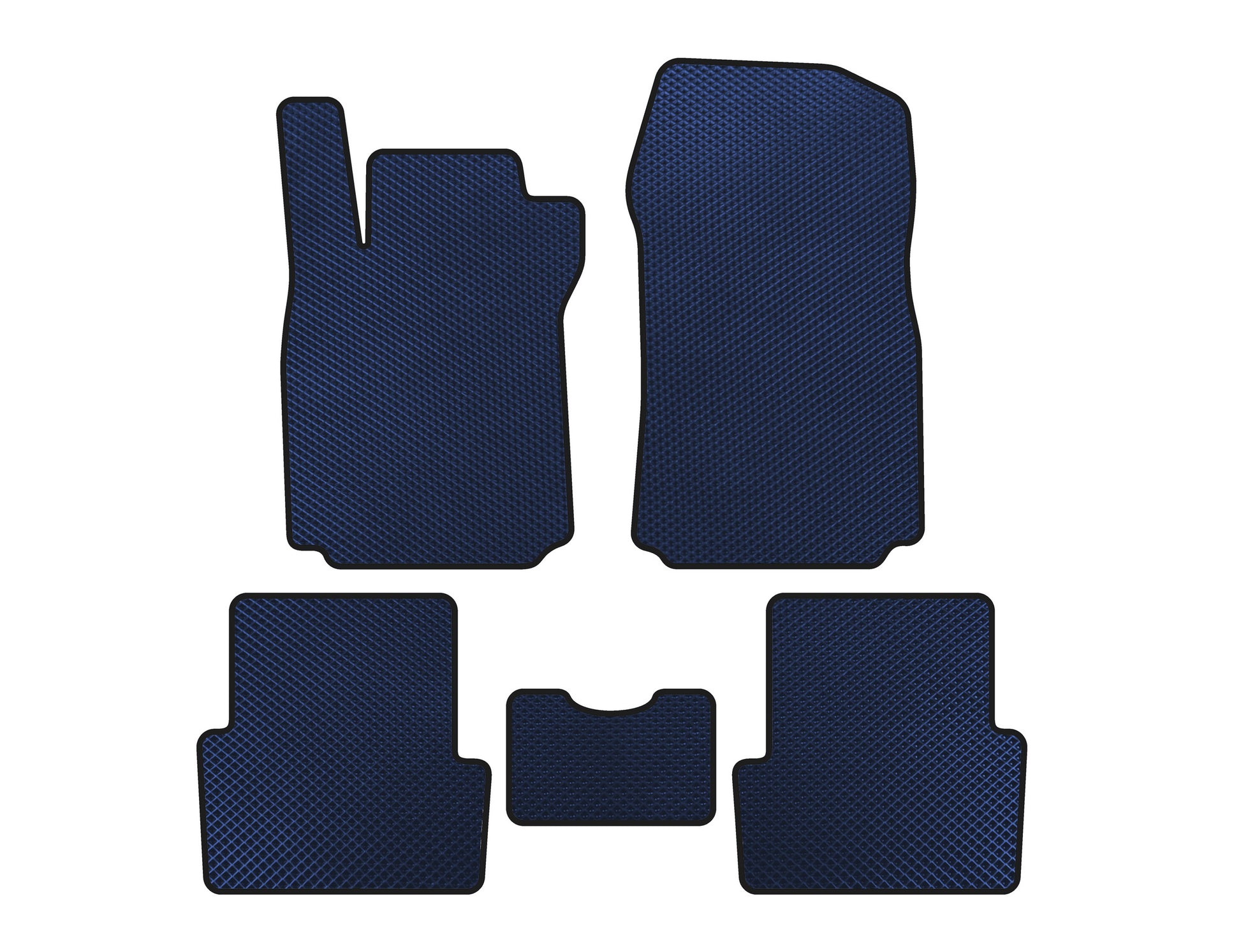 EVA Floor Mats (Blue) for Renault Modus 2005-2012 - image 1