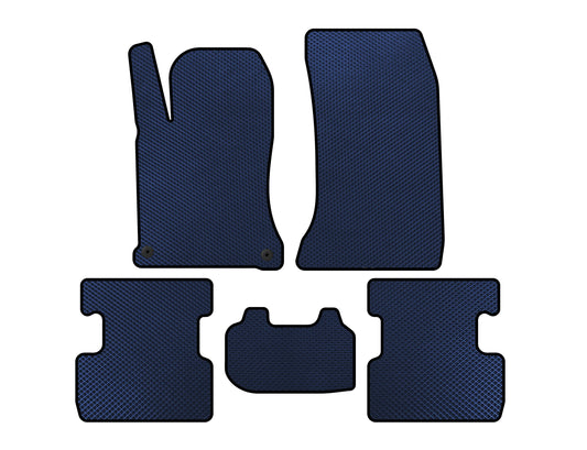 EVA Floor Mats (Blue) for Mercedes GLA X156 2014-2019 - image 1